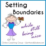 setting boundaries while still being nice